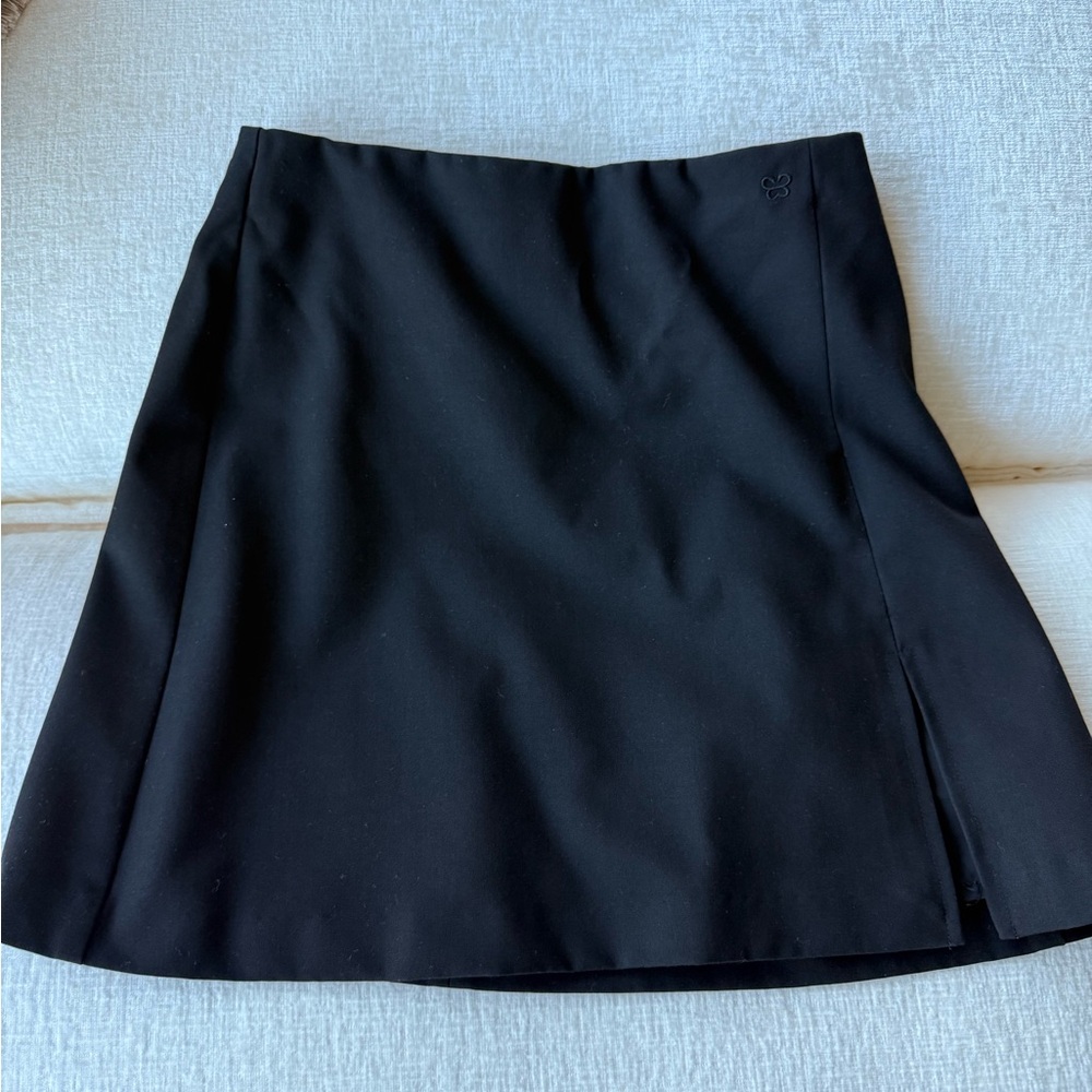 Aritzia Sunday Best Black Mini Skirt